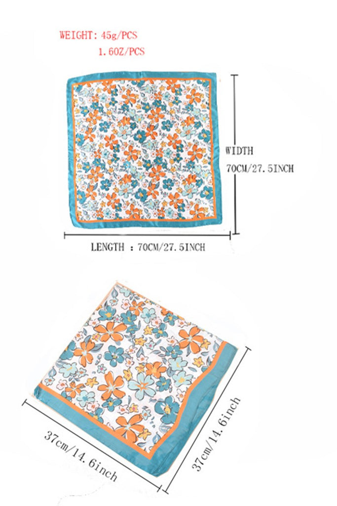 Faux Silk Scarfs