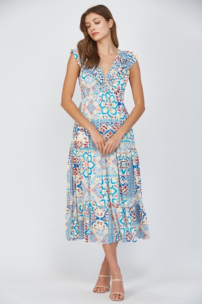 Mosaic Tile Dress