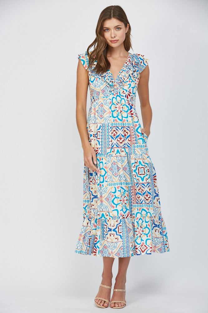Mosaic Tile Dress