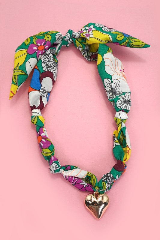 Handmade Scarf Necklace