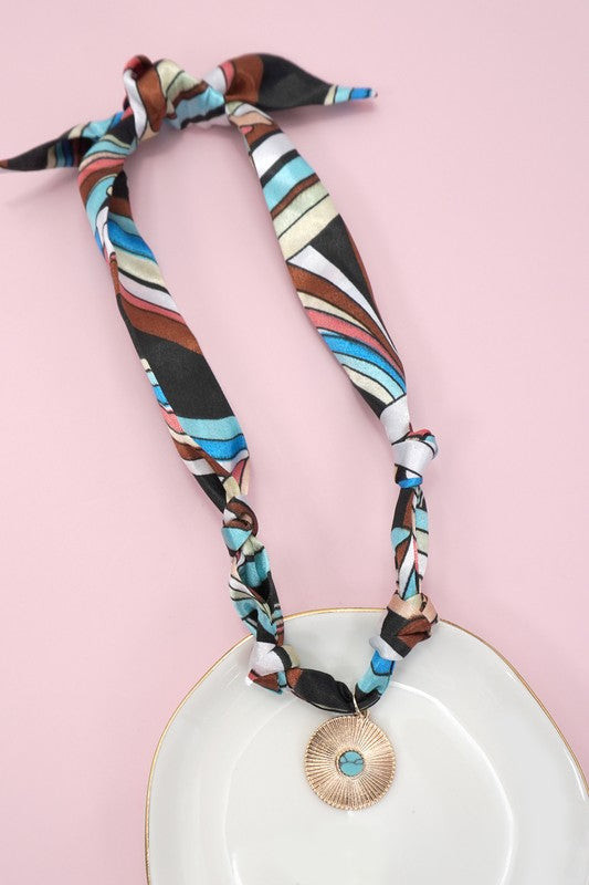 Handmade Scarf Necklace