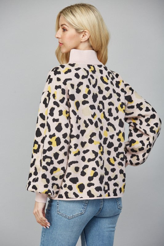 Animal Jacquard Sweater