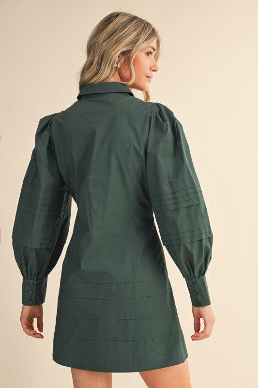 Hunter Pin Tuck Dress