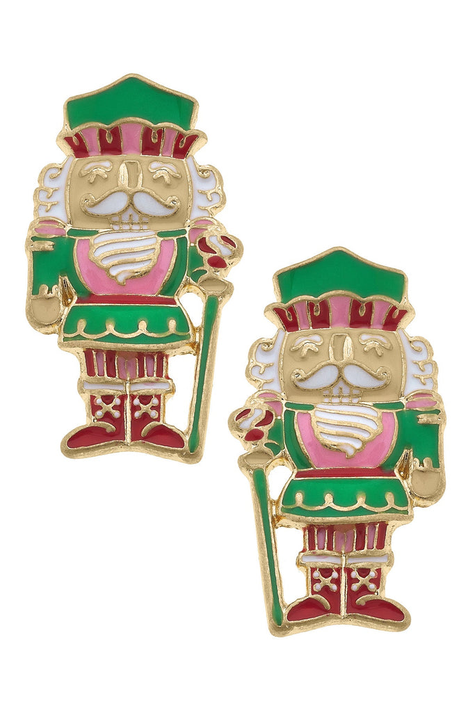 Nutcracker Enamel Studs