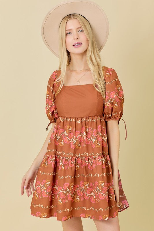 Fall Florals Dress