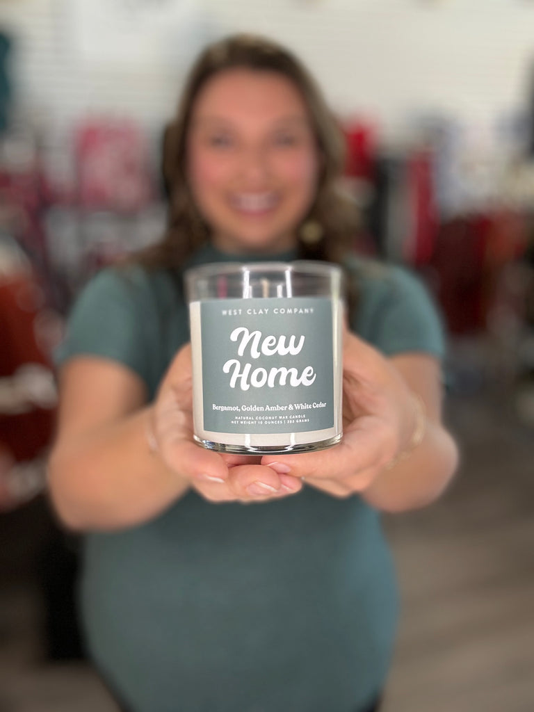 New Home Candle