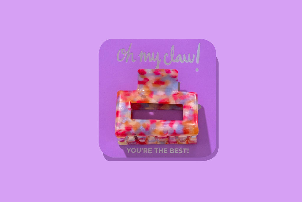 Claw Hair Clip "You're the Best!"