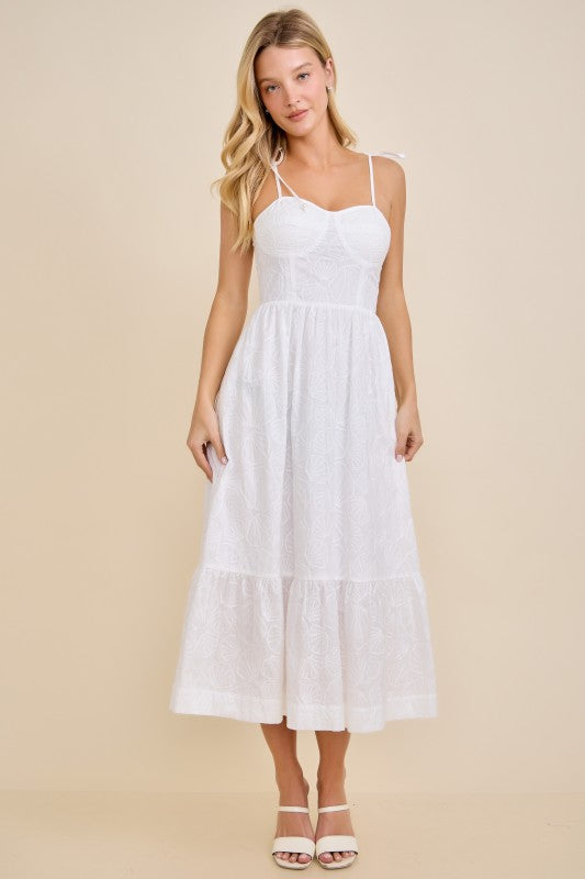 seashell white dress White Seashell Dress