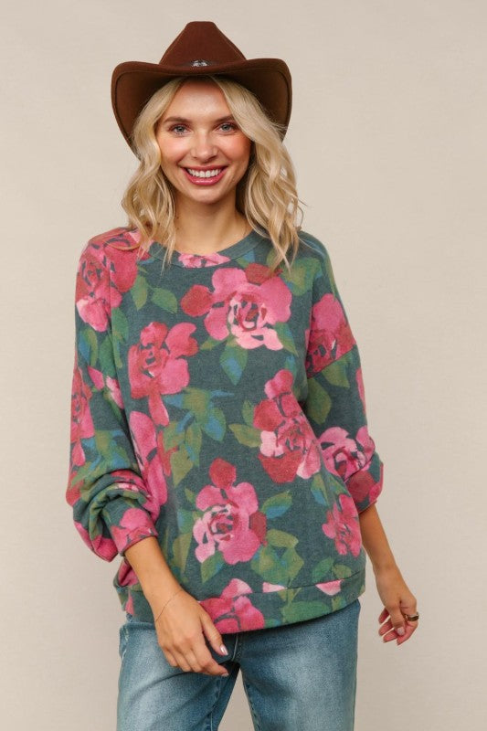 Hunter Floral Long Sleeve Top