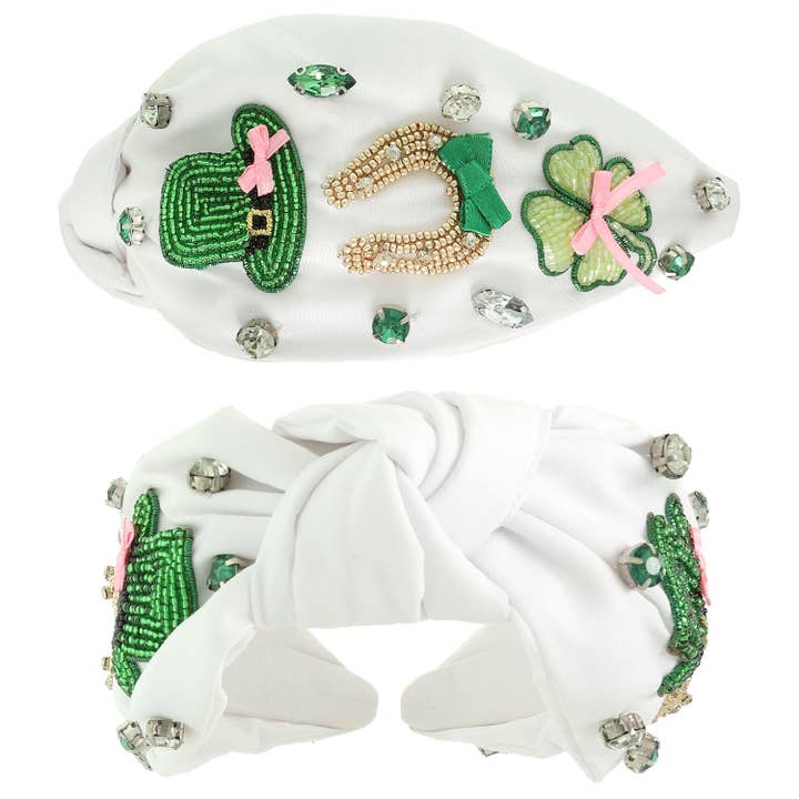 St. Pats Horseshoe Headband