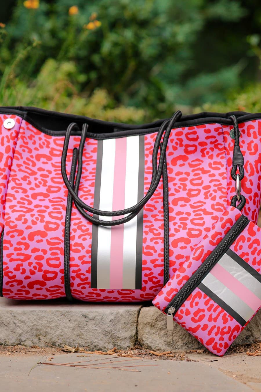 Neoprene Tote & Zipper Pouch