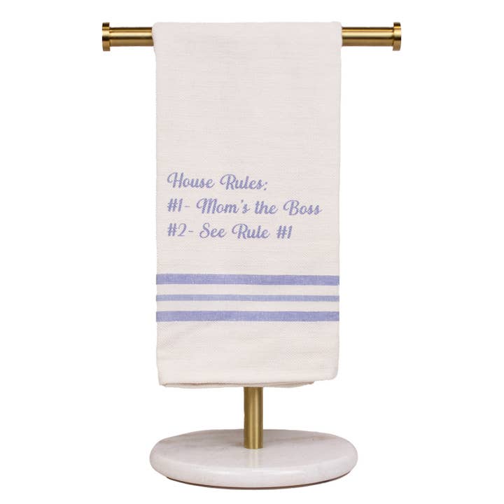 Mom's the Boss Hand Towel