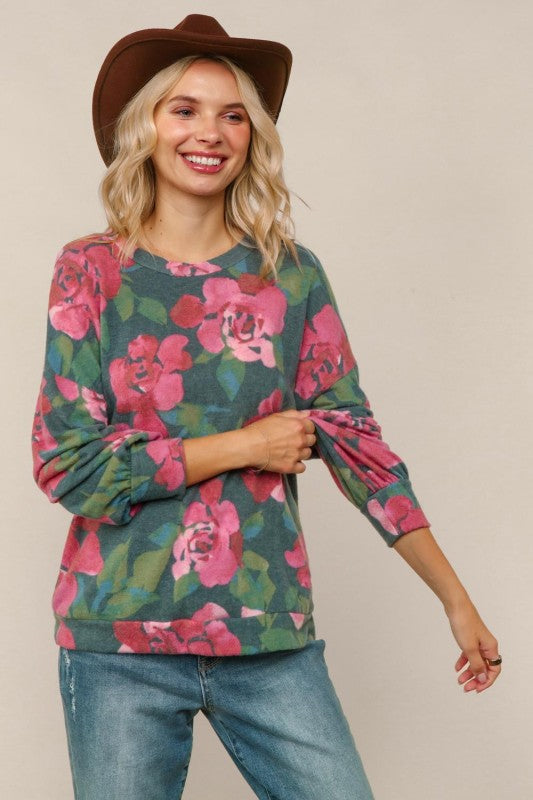 Hunter Floral Long Sleeve Top