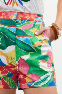 Tropical Printed Shorts