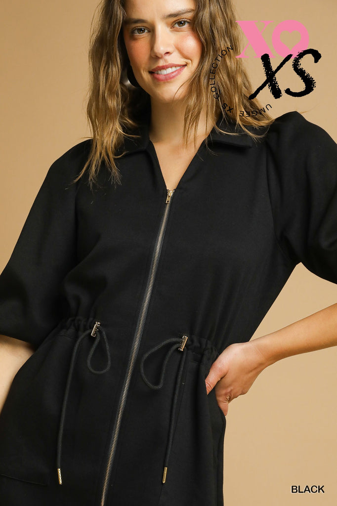 Luxknit Zipper Dress