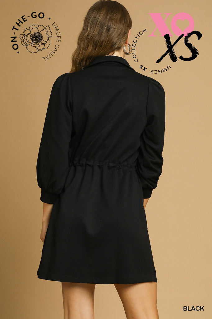 Luxknit Zipper Dress