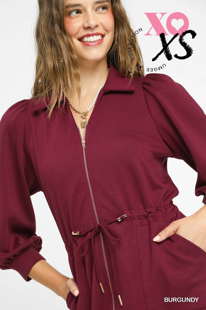Luxknit Zipper Dress