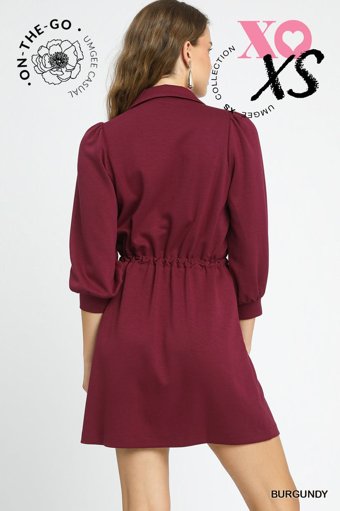 Luxknit Zipper Dress