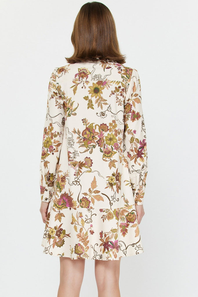 Botanical Corduroy Dress