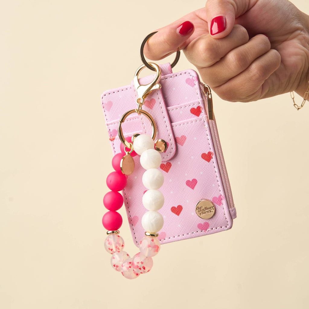 Keychain Wallet Lil' Hearts