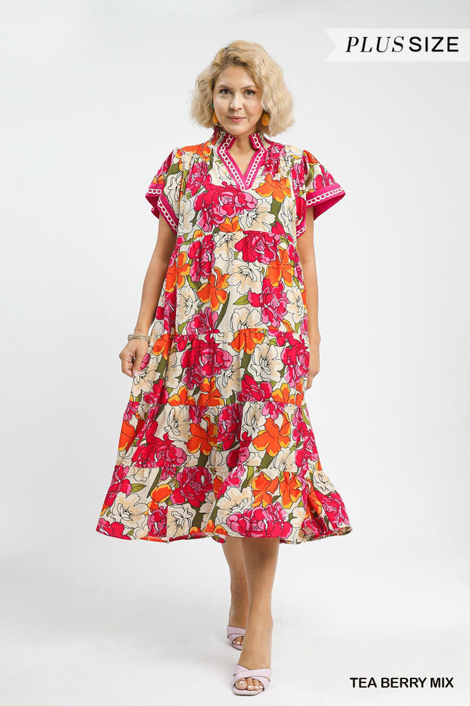berry dress women Ripskirt Wildberry | Holoholo Dress