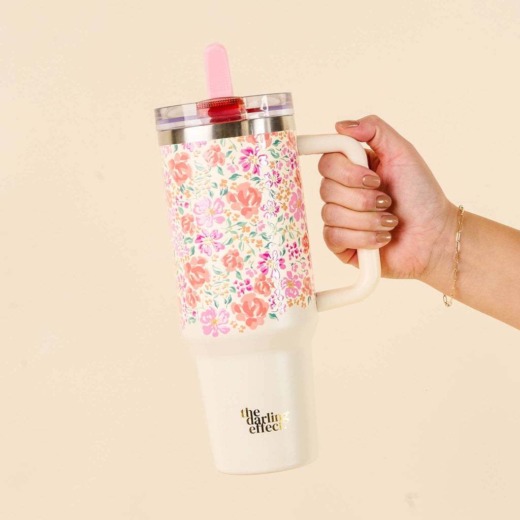 Tumbler, Secret Garden Pink, 2 Sizes