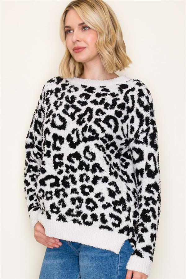 Comfy Leopard Sweater
