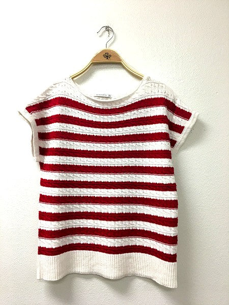 Red Stripe Top