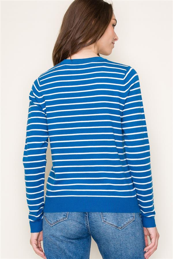 Basic Stripe Sweater, 3 Colors