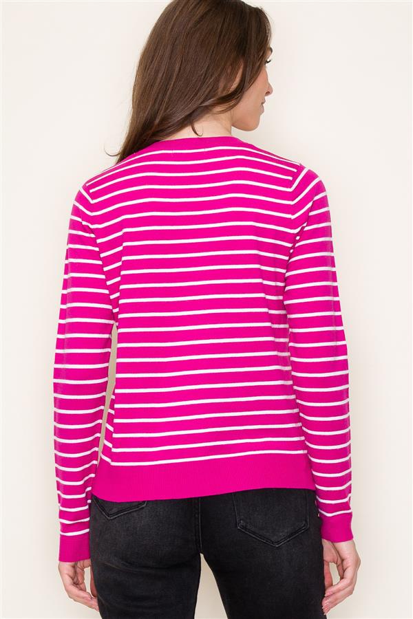 Basic Stripe Sweater, 3 Colors