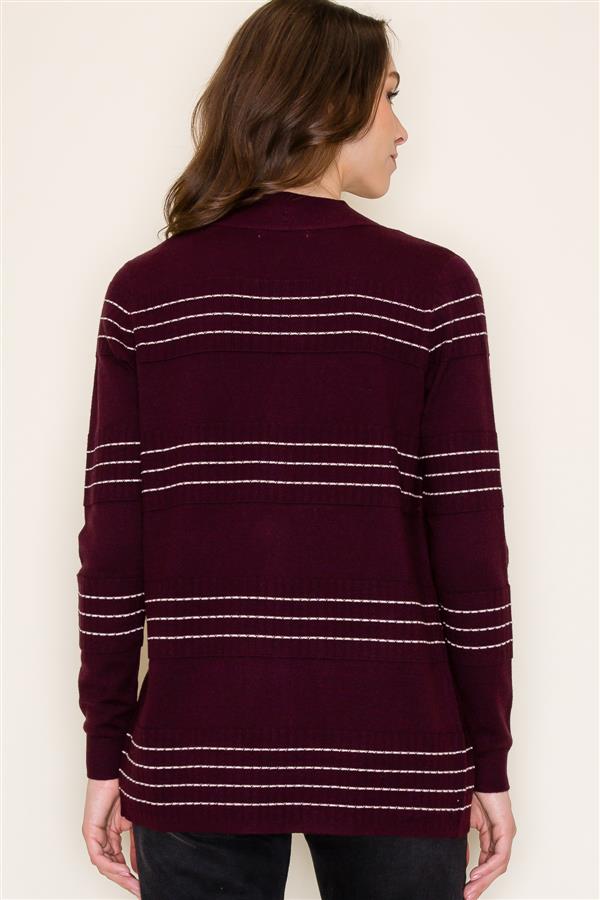 Subtle Stripe Cardigans, 2 Colors