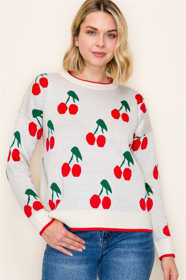 Cherry Sweater