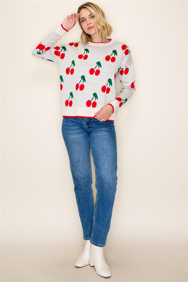 Cherry Sweater