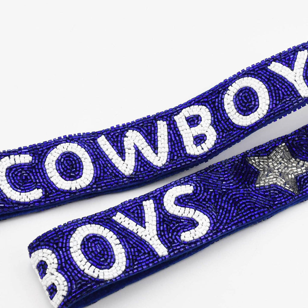 Cowboys Beaded Strap
