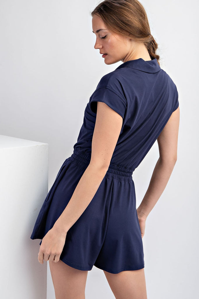 Tennis Romper, with Pockets