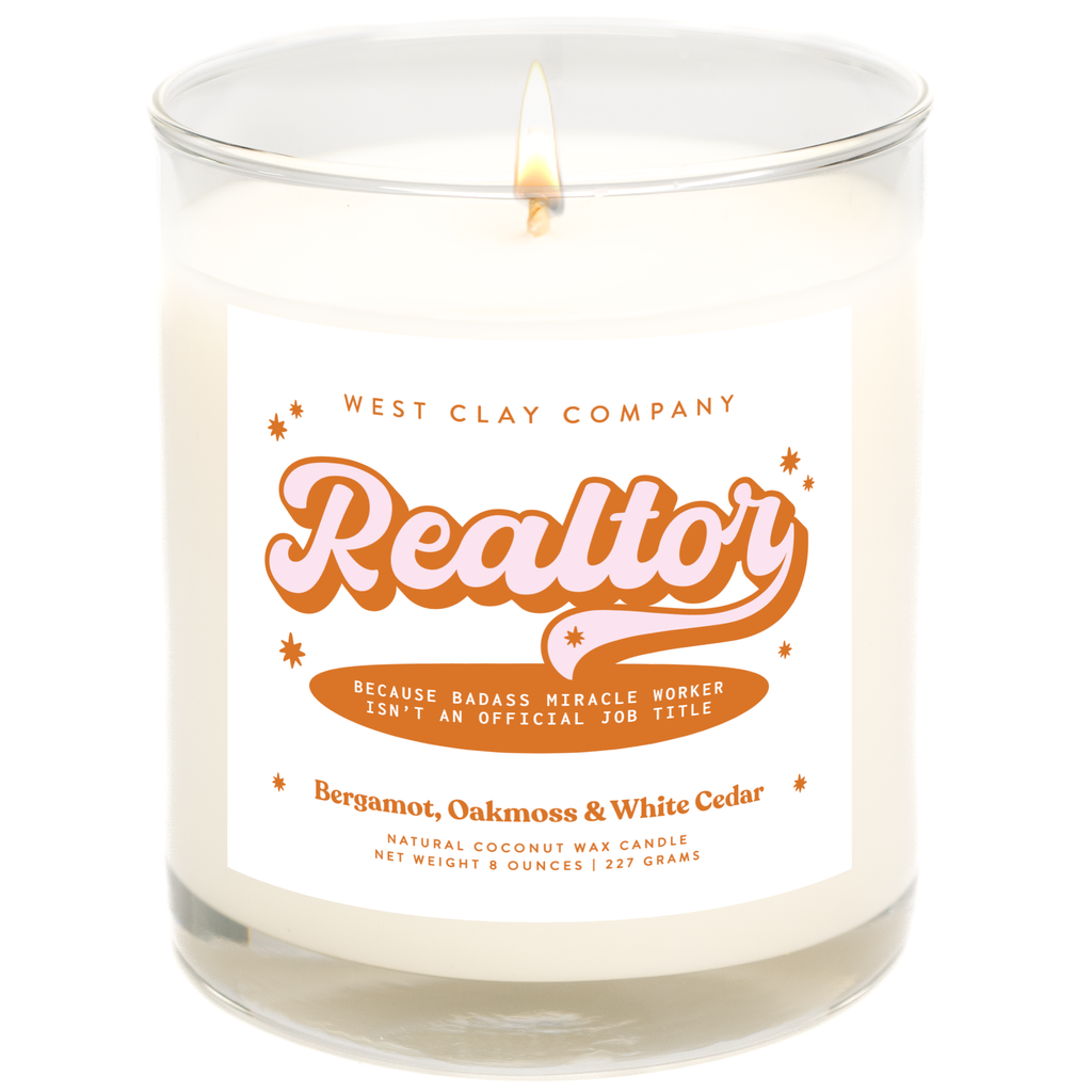 Realtor Candle