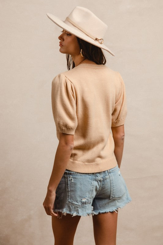 Floral Burst Embroidered Sweater