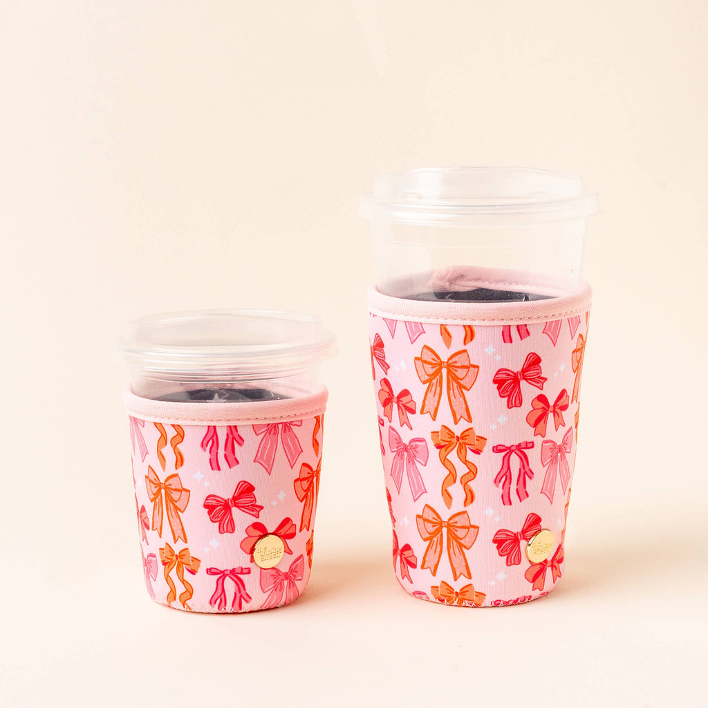 Sip Savvy Drink Sleeve, Blushing Bows