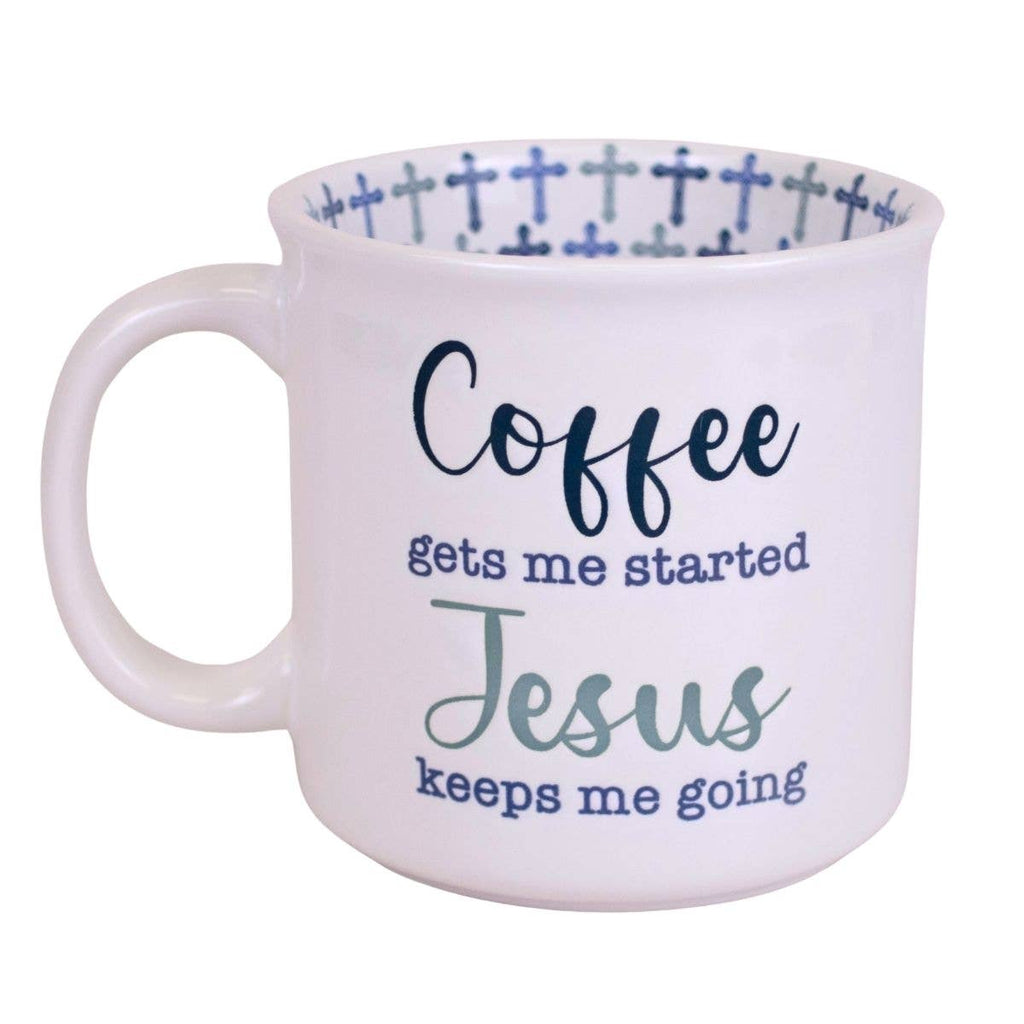 Coffee & Jesus Mug, 14oz