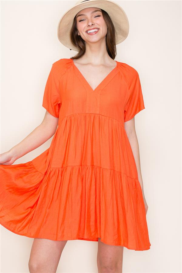 Orange Fresh Dress