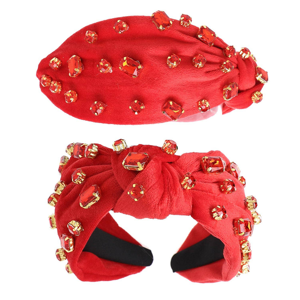 Jeweled Velvet Headband