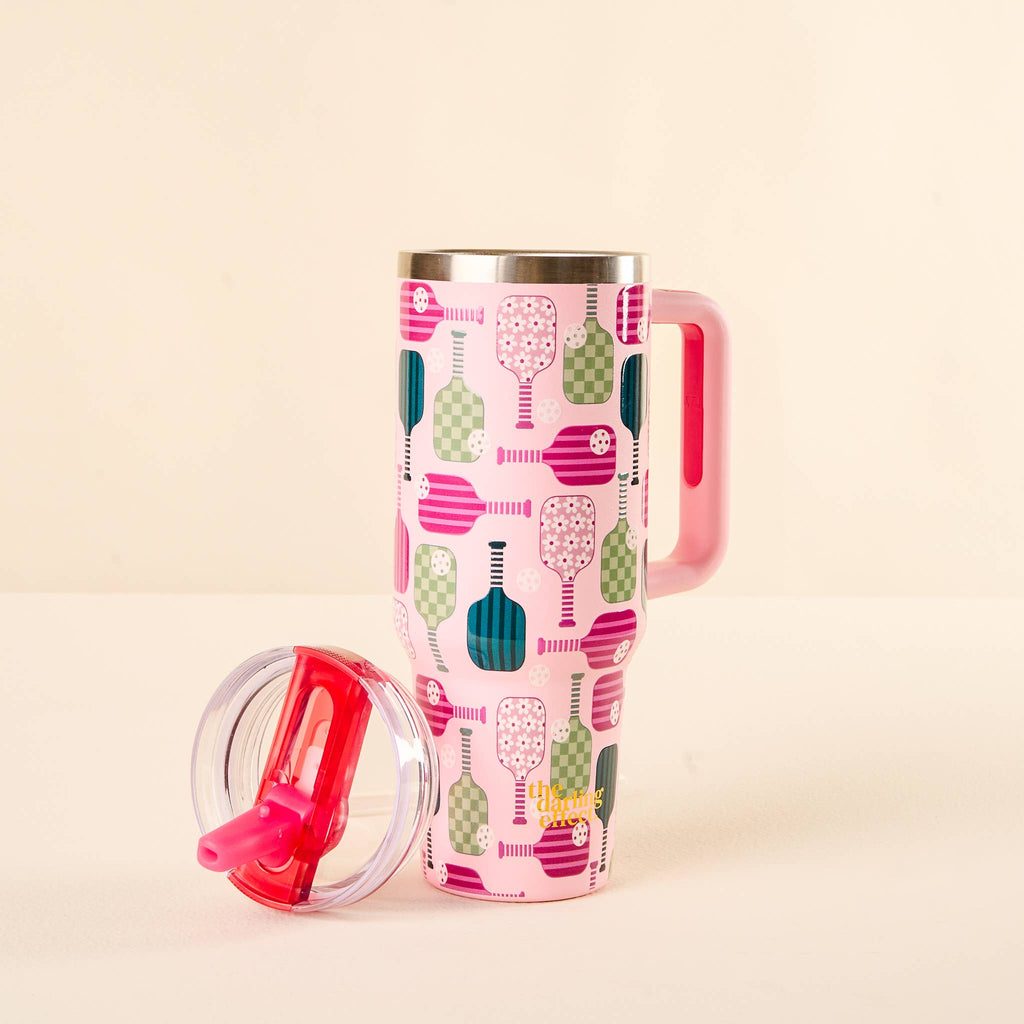 40 oz Tumbler, Pickleball Party
