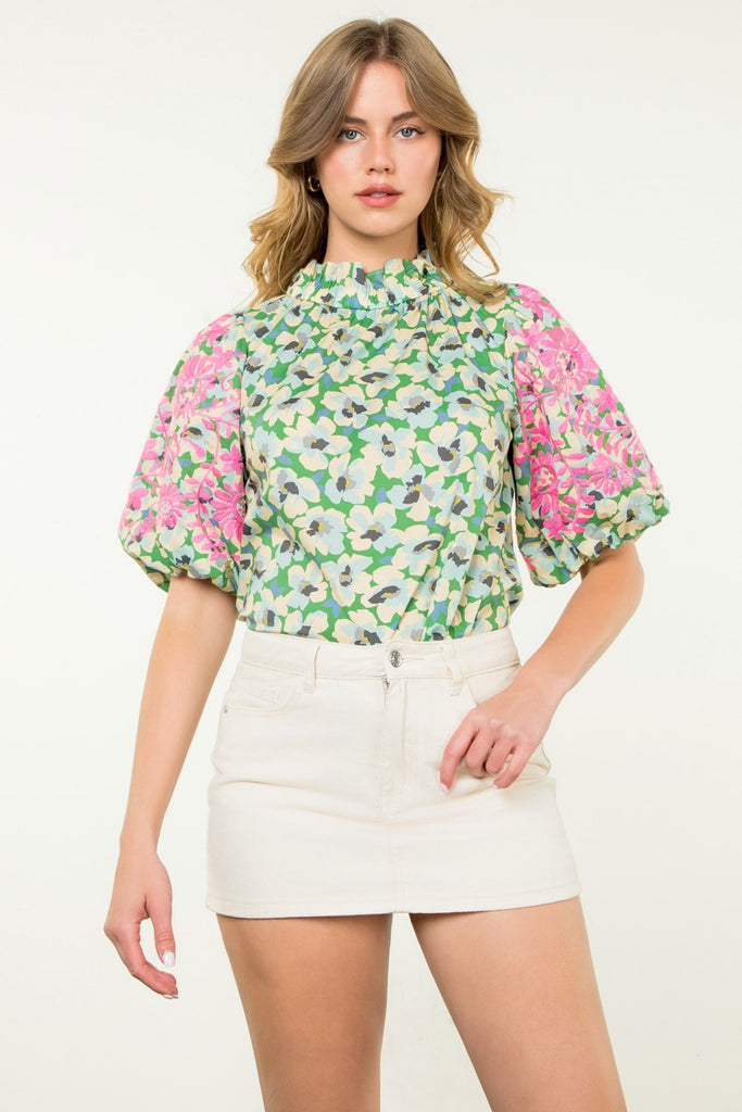 Verona Floral Top