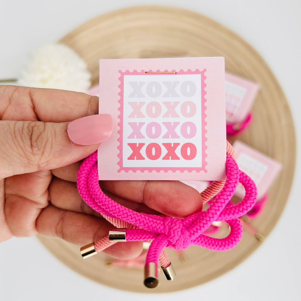 "XOXO" Double Hair Tie