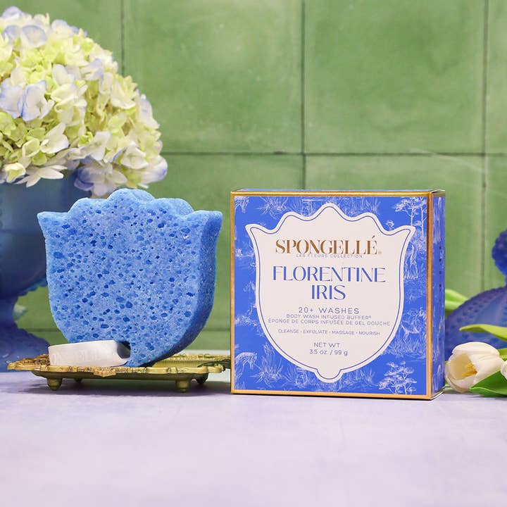 Spongelle Les Fleurs Body Buffer