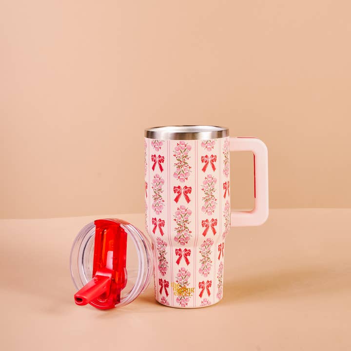 Oh So Merry Flip Straw Tumbler, 2 Sizes