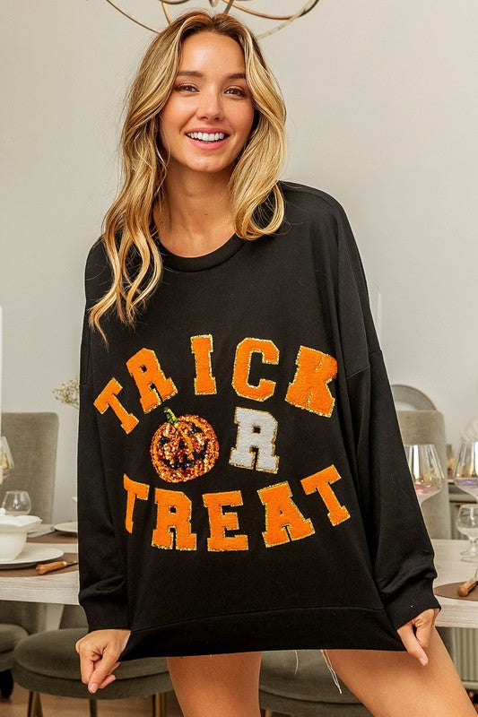 Halloween Trick or Treat Sweatshirt