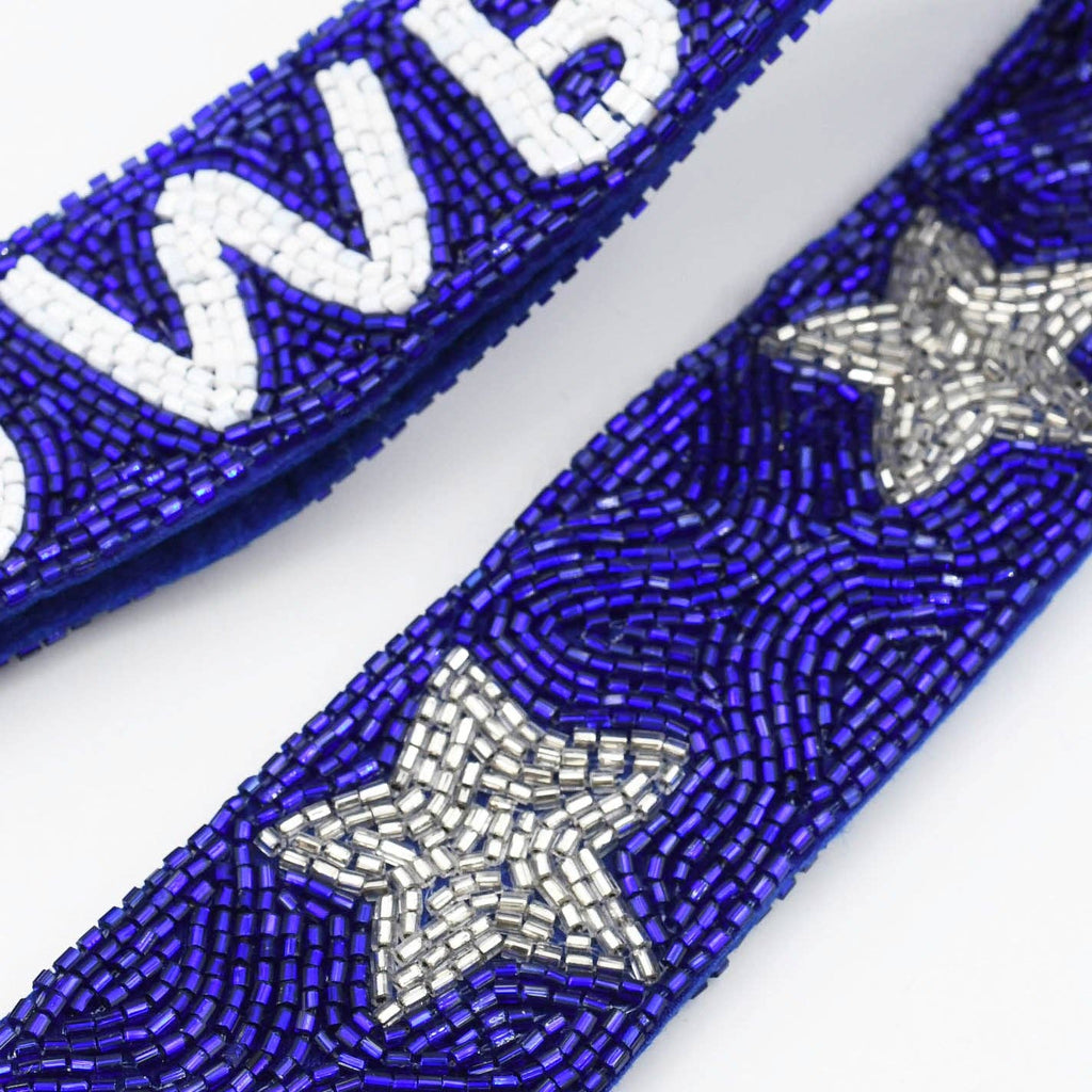 Cowboys Beaded Strap