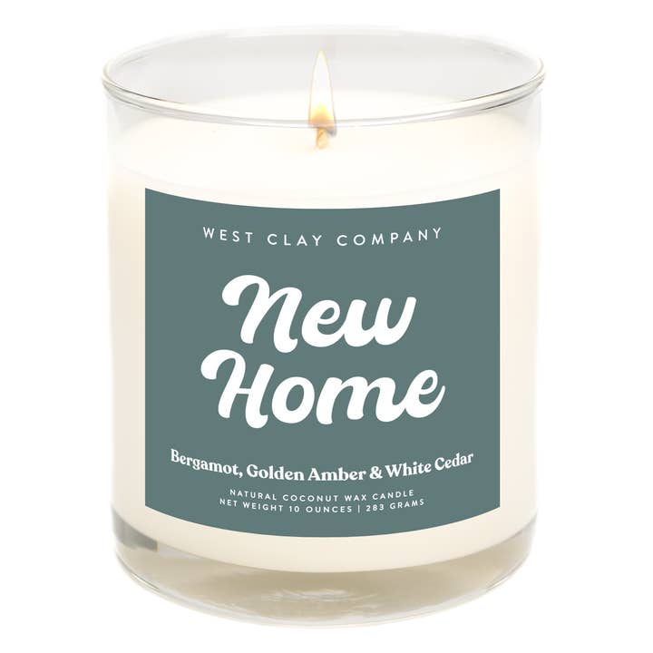 New Home Candle