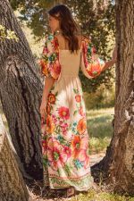 Bold Floral Maxi Dress